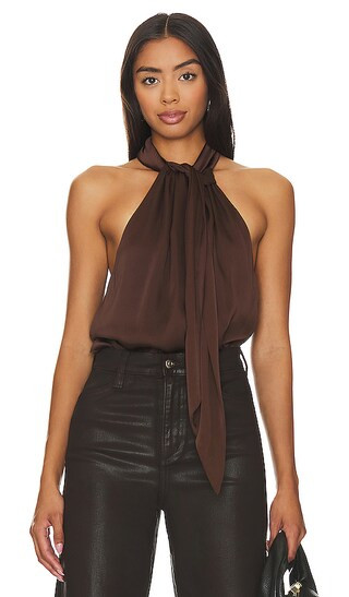 Ivy Top in Coffee | Revolve Clothing (Global)