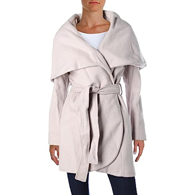 T Tahari Womens Marla Winter Wool Trench Coat | Amazon (US)