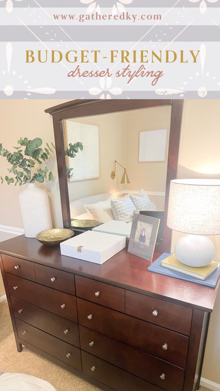 Budget-Friendly Dresser Stying 

Target Finds, Greenery, Faux Greener, Cozy Bedroom, Lamp, Cozy Lamp, 

#LTKhome #LTKstyletip