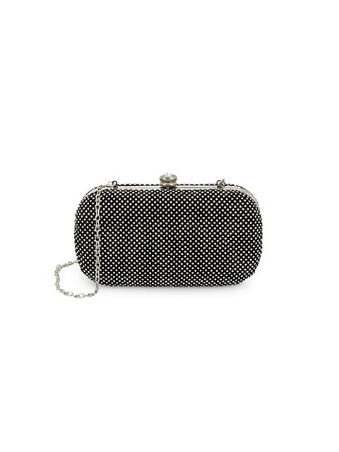 La Regale Crystal Mesh Clutch on SALE | Saks OFF 5TH | Saks Fifth Avenue OFF 5TH