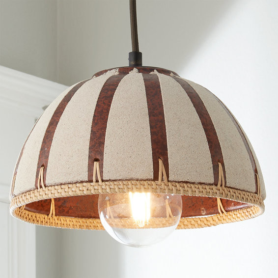 Sahara Stripe Pendant - Large | Shades of Light