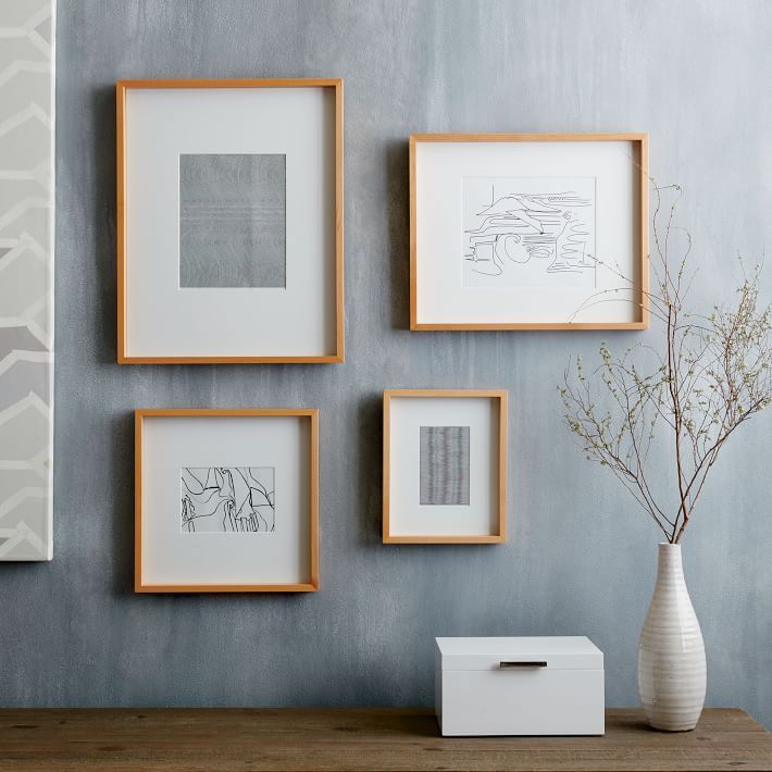 Assorted Size Gallery Frames (Set of 4) | West Elm (US)