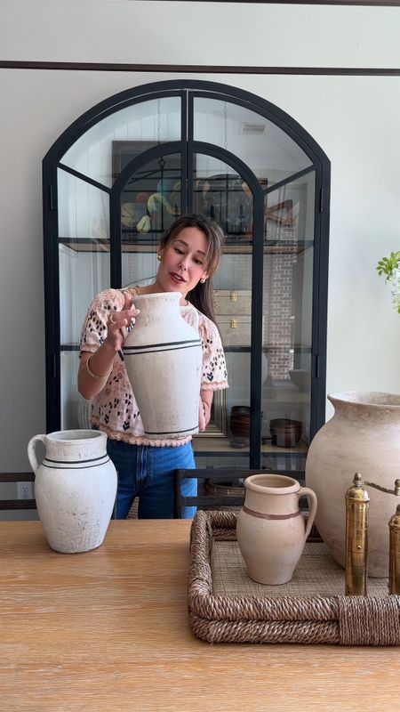 Vintage inspired vases, vintage inspired vessels! Vintage look Amazon price!! 

My top is from Zara a couple seasons ago. Cannot Link. 

#LTKHome #LTKFindsUnder50 #LTKVideo