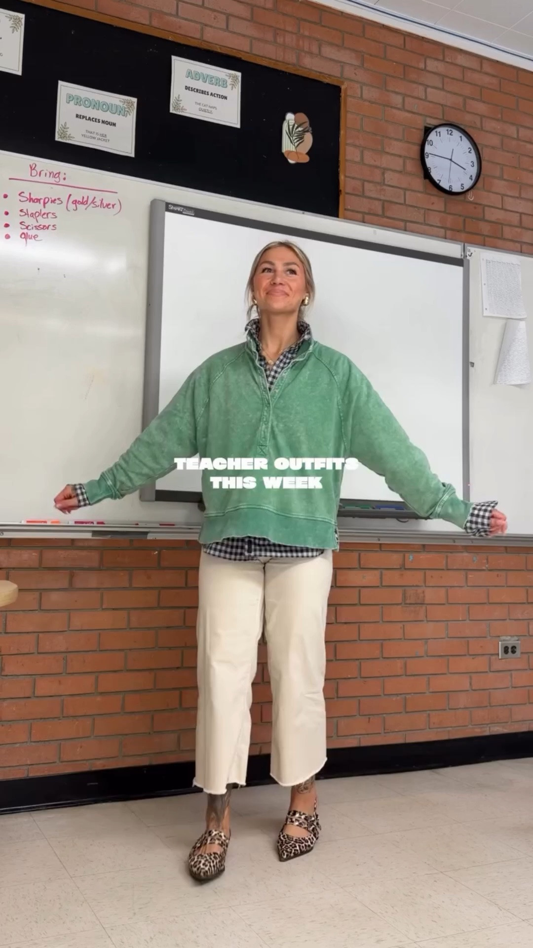 What I wore this week as a high school teacher 👩🏼‍🏫 

Friendly reminder: teachers are ordinary humans too (with feelings and interests outside of work). And that’s normal!!

#teacherlife #teachersofinstagram