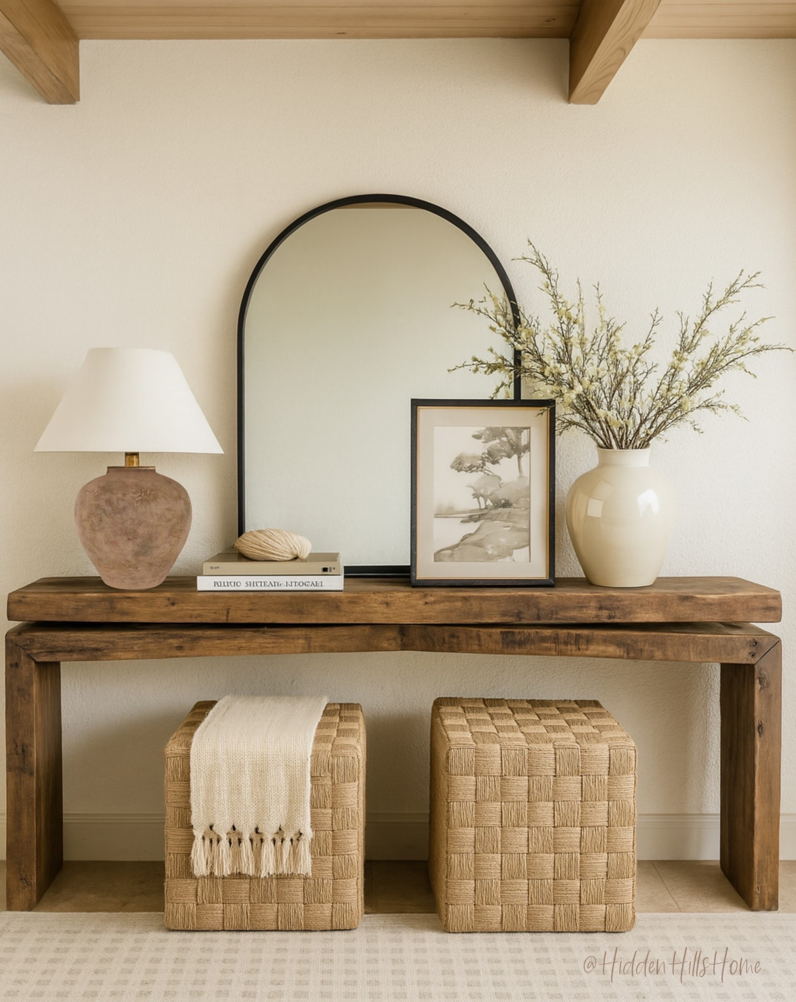 Henn table, entryway decor, console table decor, cozy home decor ideas, entryway decor inspiration, affordable decor #homedecor

#LTKHome #LTKSaleAlert #LTKSeasonal