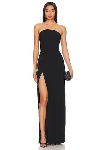 Amanda Uprichard x REVOLVE Wolfe Gown in Black from Revolve.com | Revolve Clothing (Global)