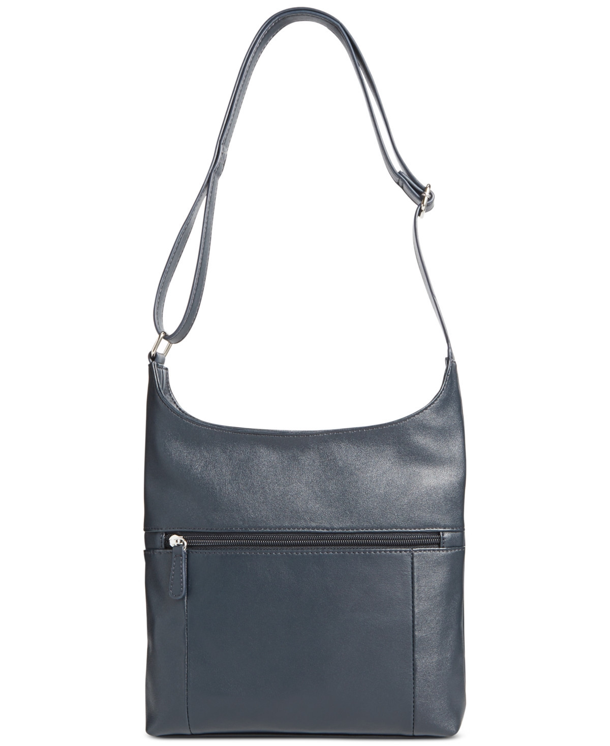 Giani Bernini Nappa Soft Crossbody, Created for Macy's - Navy | Macy's