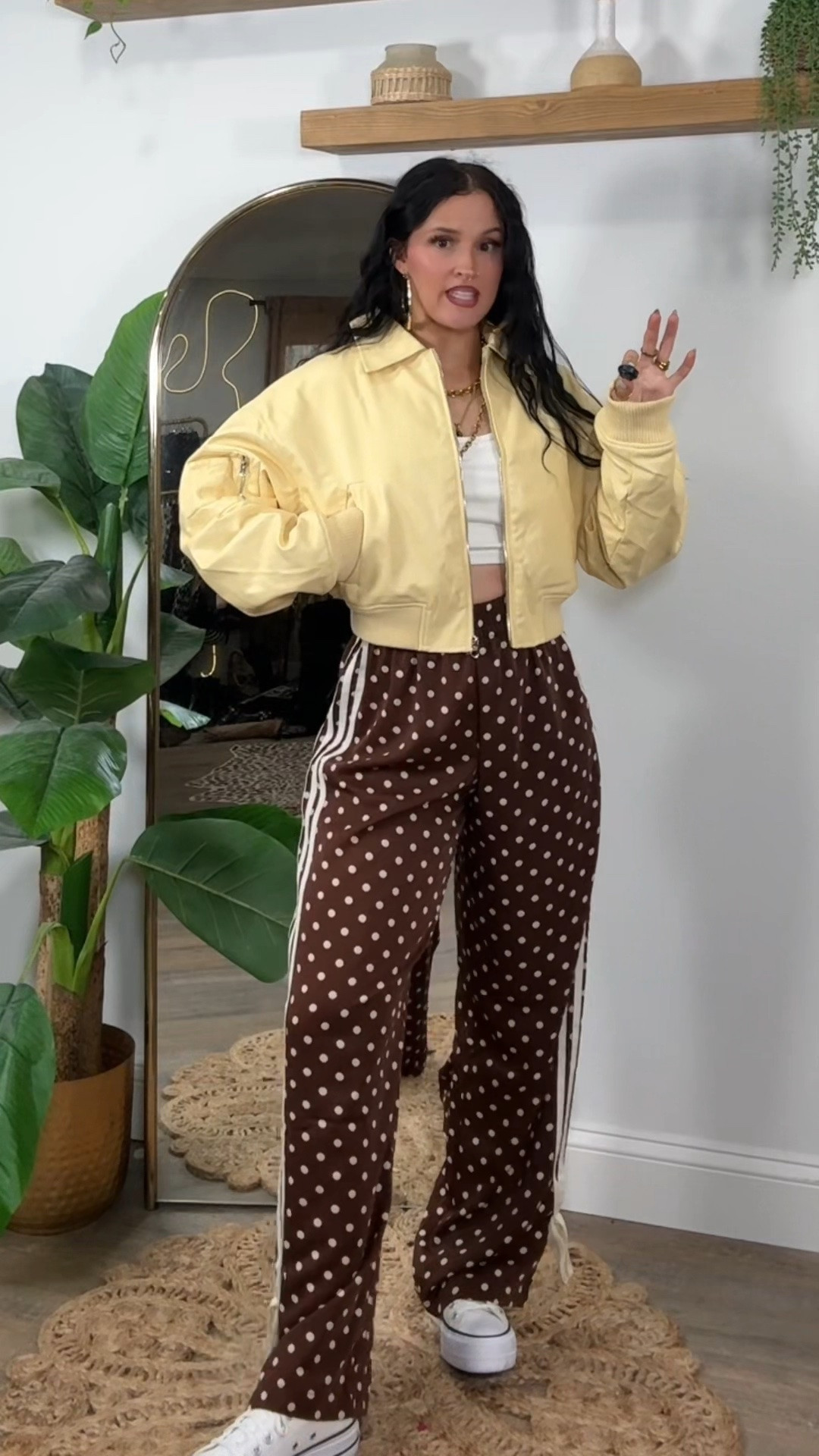 I recommend sizing down in the jacket!