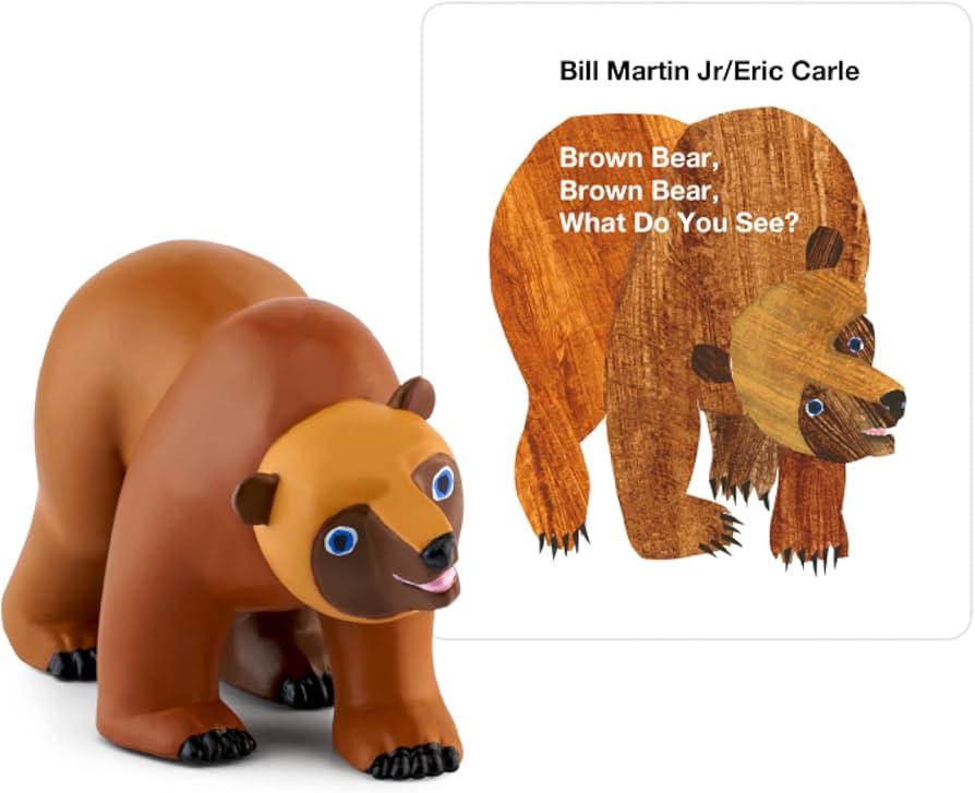 Tonies Brown Bear Audio Toy Figurine from Brown Bear and Friends by Bill Martin Jr. and Eric Carl... | Amazon (US)