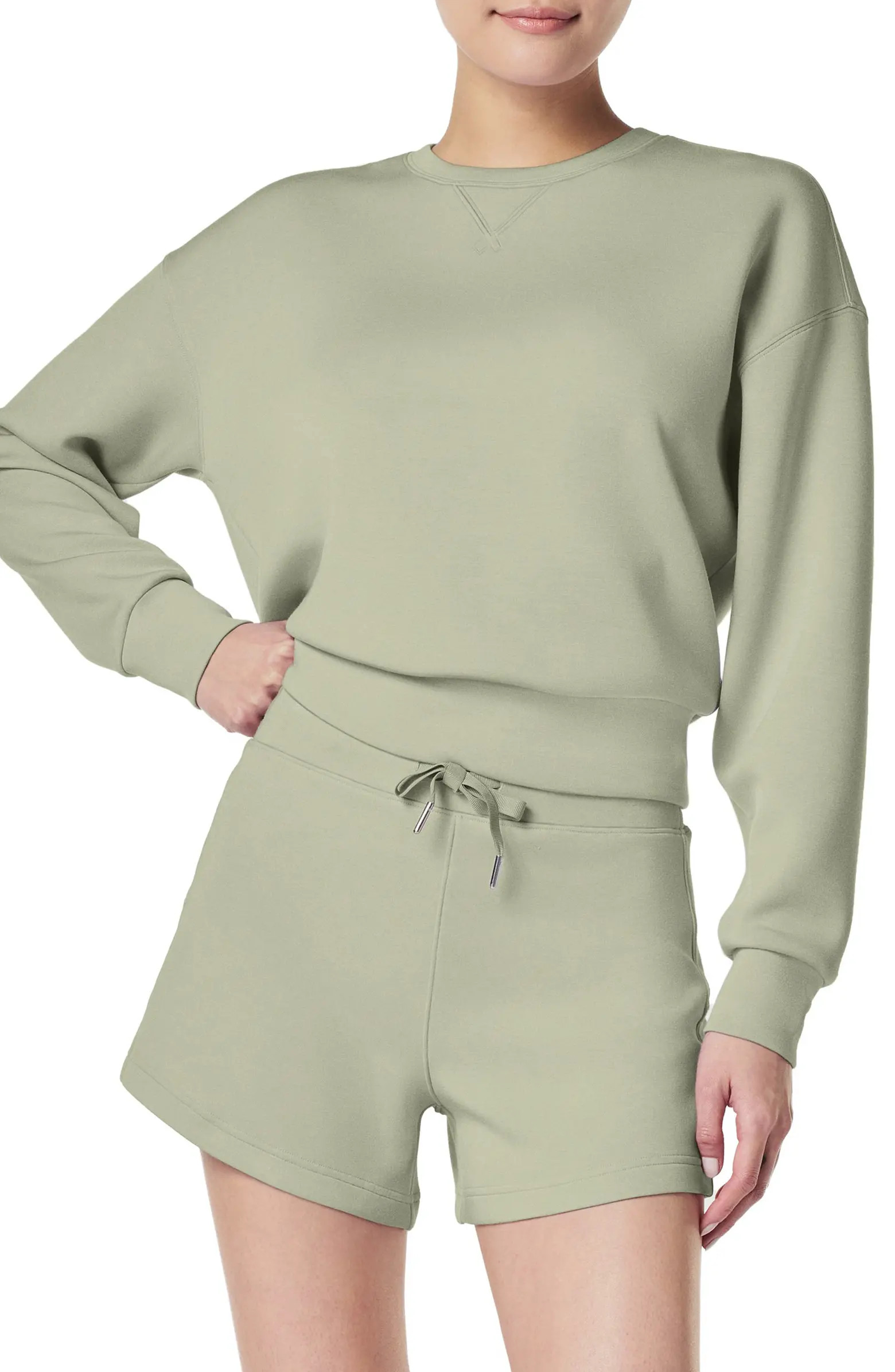 SPANX® AirEssentials Crewneck Sweatshirt | Nordstrom | Nordstrom