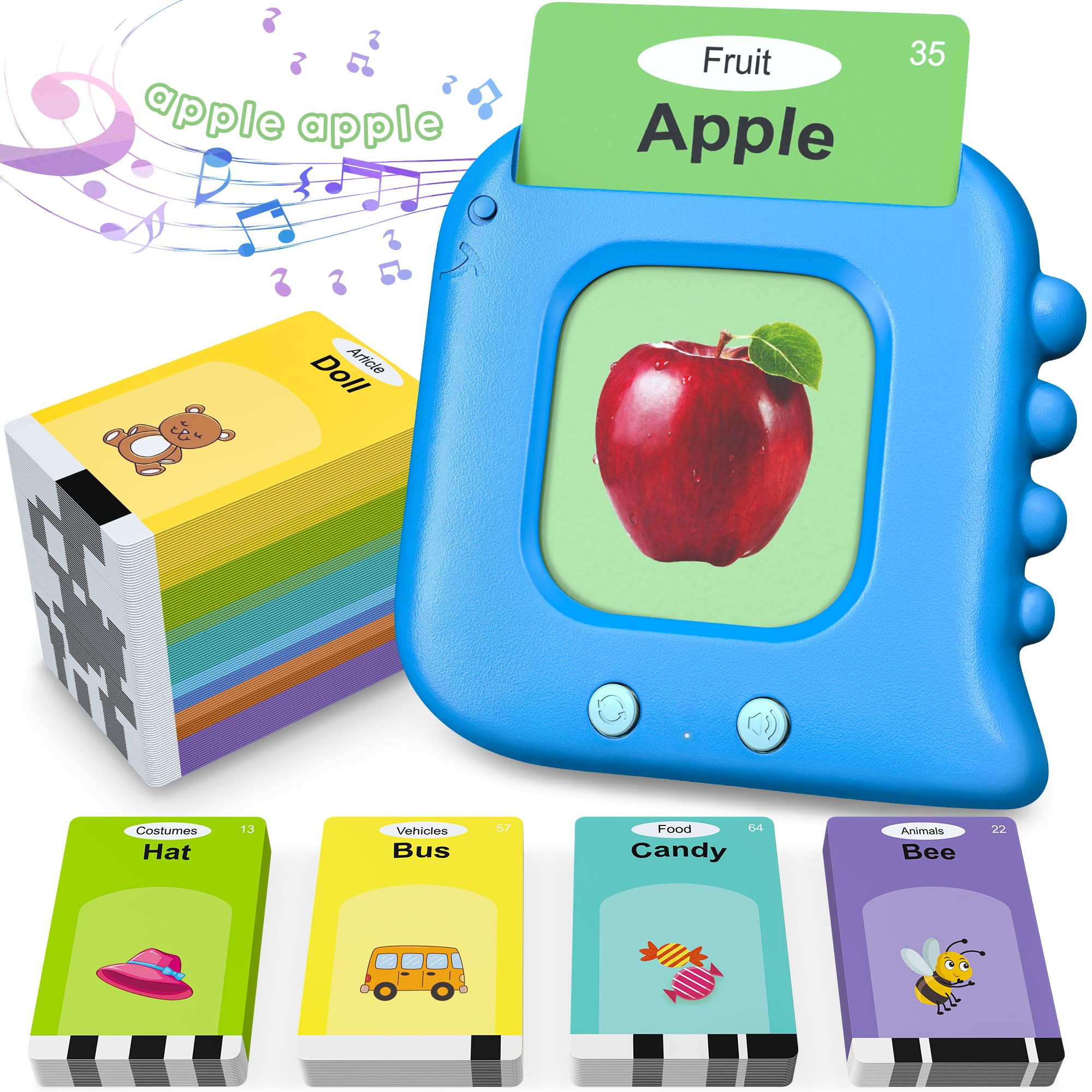 Talking Flash Cards,Kids Toddler Flash Cards with 240 Sight Words,Montessori Toys,Autism Sensory ... | Amazon (US)