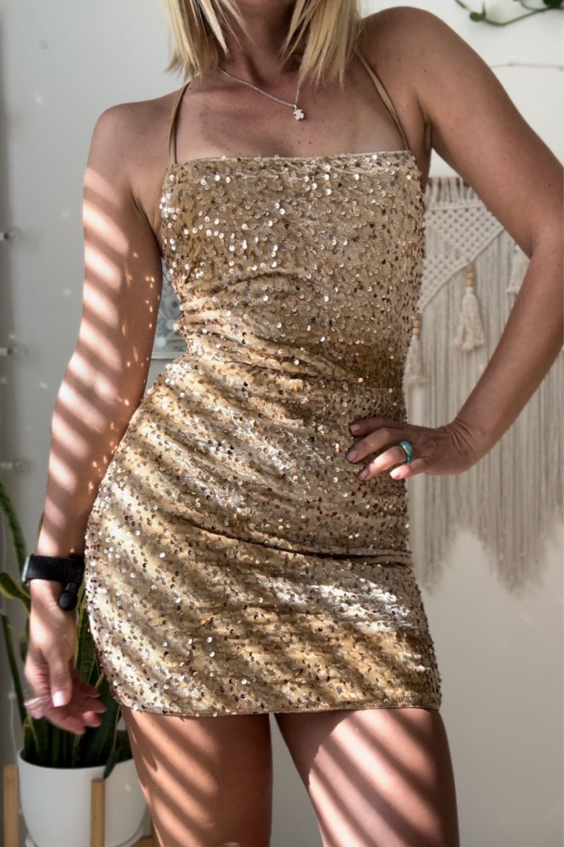 Sequin dress for the Christmas party 

#LTKHoliday