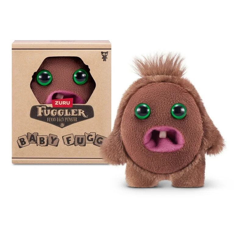 Fuggler Baby Fuggs 3.5 inch (Hedge Grog) Soft Plush, Ugly Monster Stuffed Animal Toy by ZURU | Walmart (US)