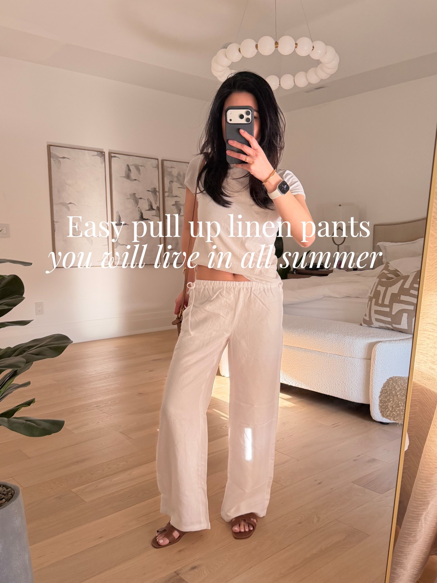 Easy pull up linen pants you will live in all summer ☀️

@Aritzia 



#LTKPetite #LTKgrwm #LTKootd