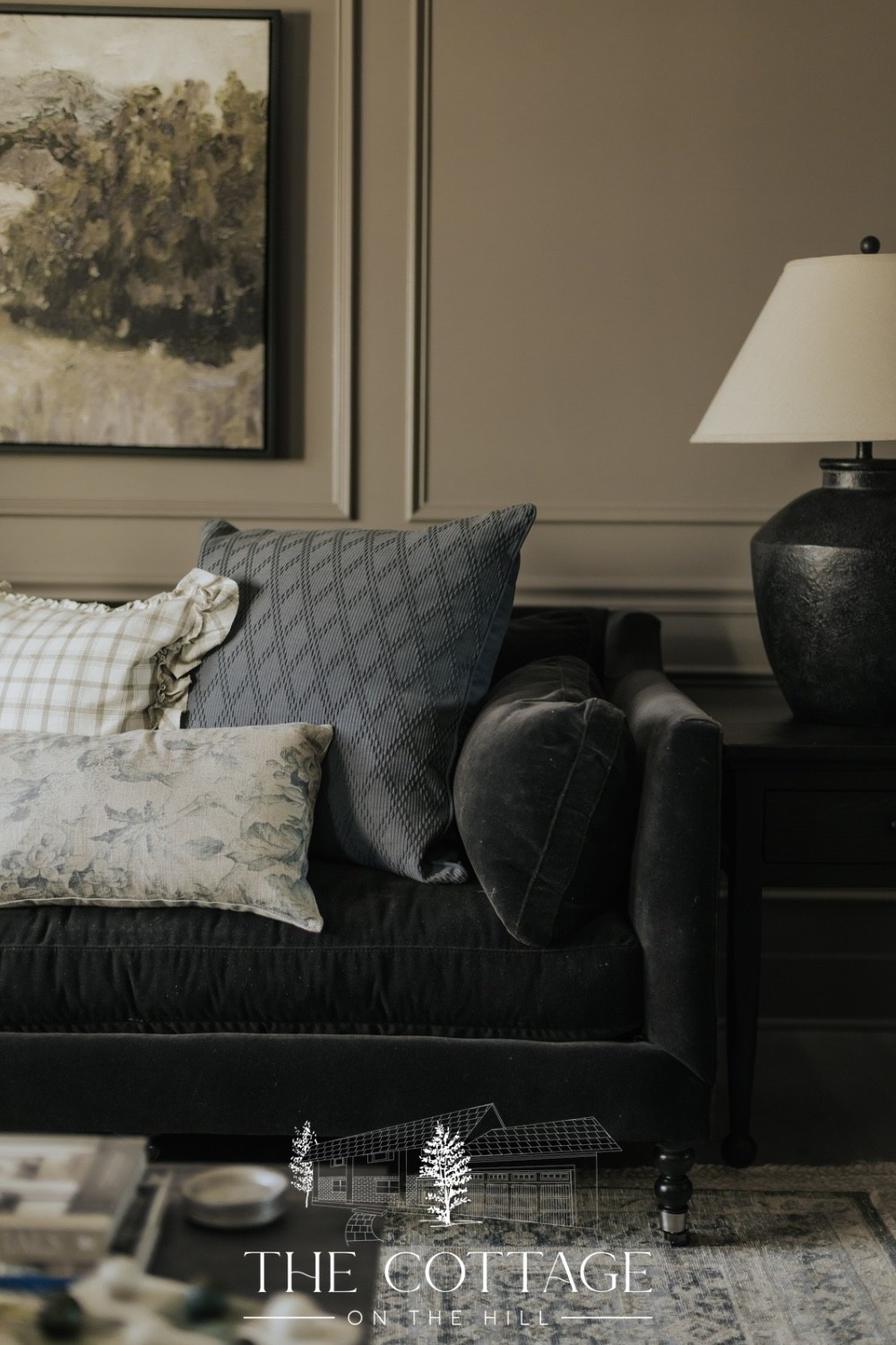 Love this soft, moody corner of our formal room 

#LTKHome