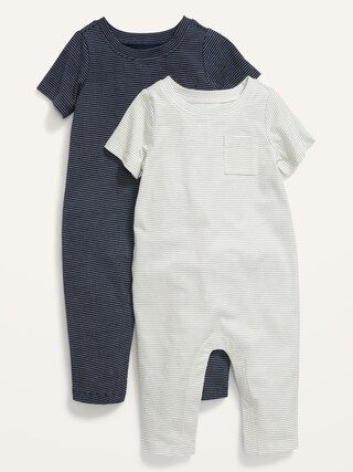 Unisex Short-Sleeve One-Piece 2-Pack for Baby | Old Navy (US)