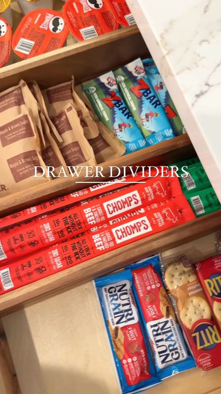 Kitchen drawer dividers, home organization // 

#LTKfindsunder100 #LTKhome #LTKfindsunder50
