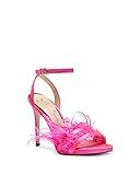 Jessica Simpson Women's Raelin Heeled Sandal, Neon Pink, 10 | Amazon (US)