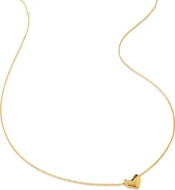 Monica Vinader Heart Pendant Necklace | Nordstrom | Nordstrom