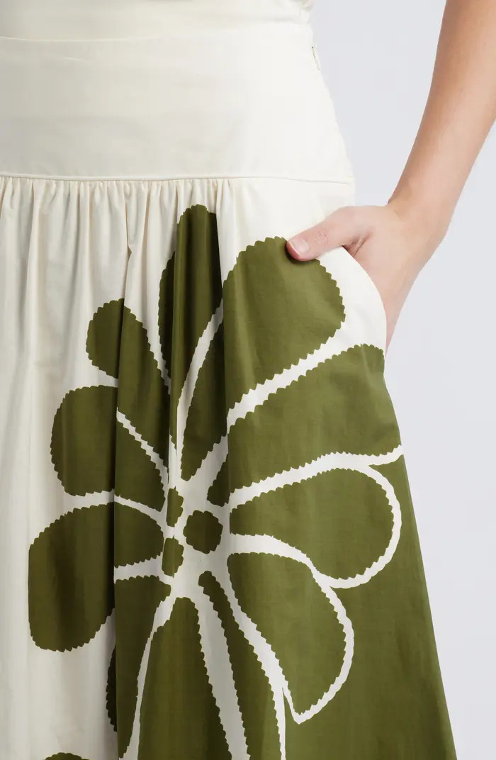 Palermo Botanical Midi Skirt | Nordstrom