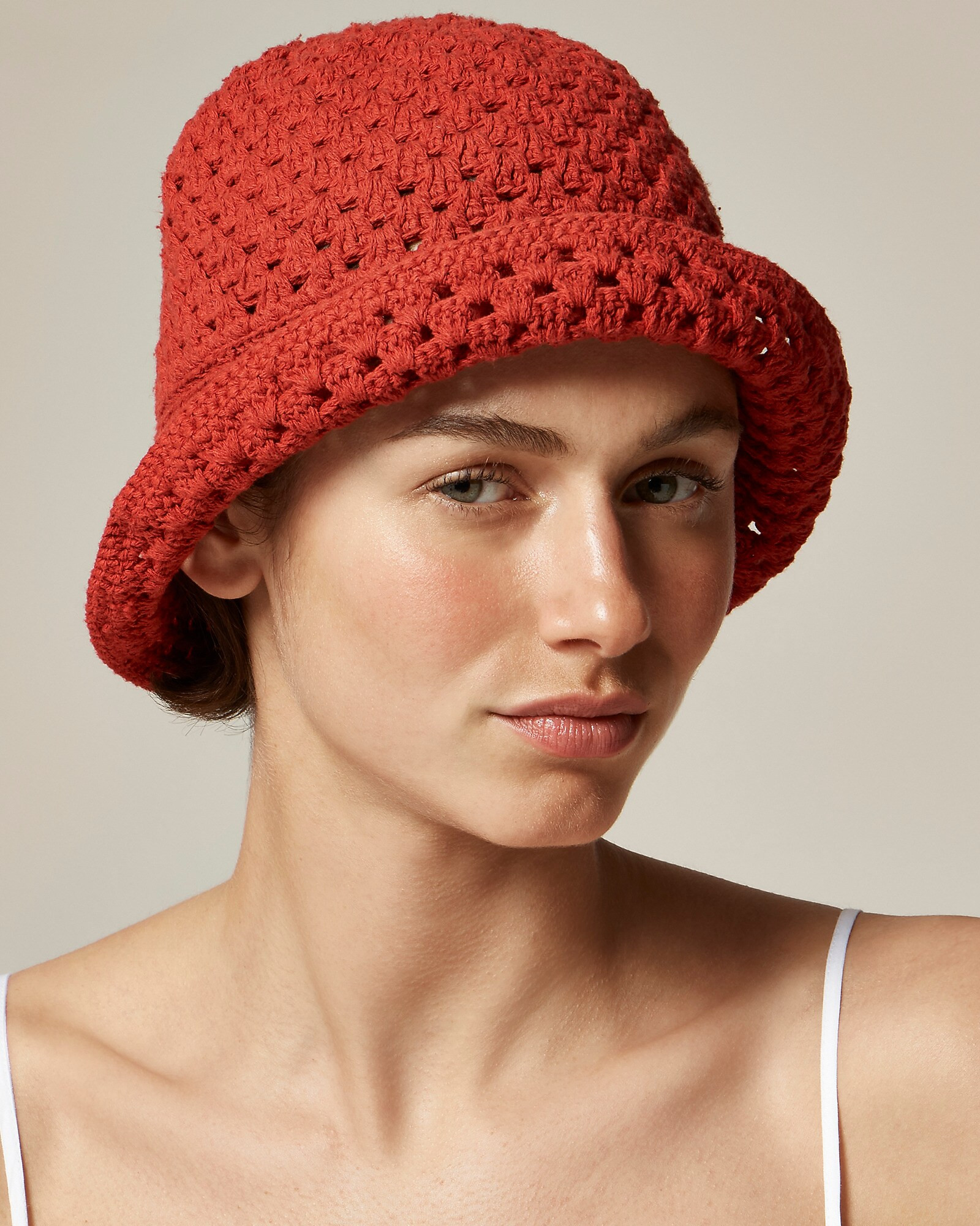 Crochet bucket hat | J. Crew US