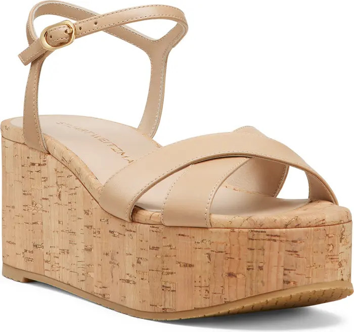 Dayna Ankle Strap Platform Wedge Sandal (Women) | Nordstrom
