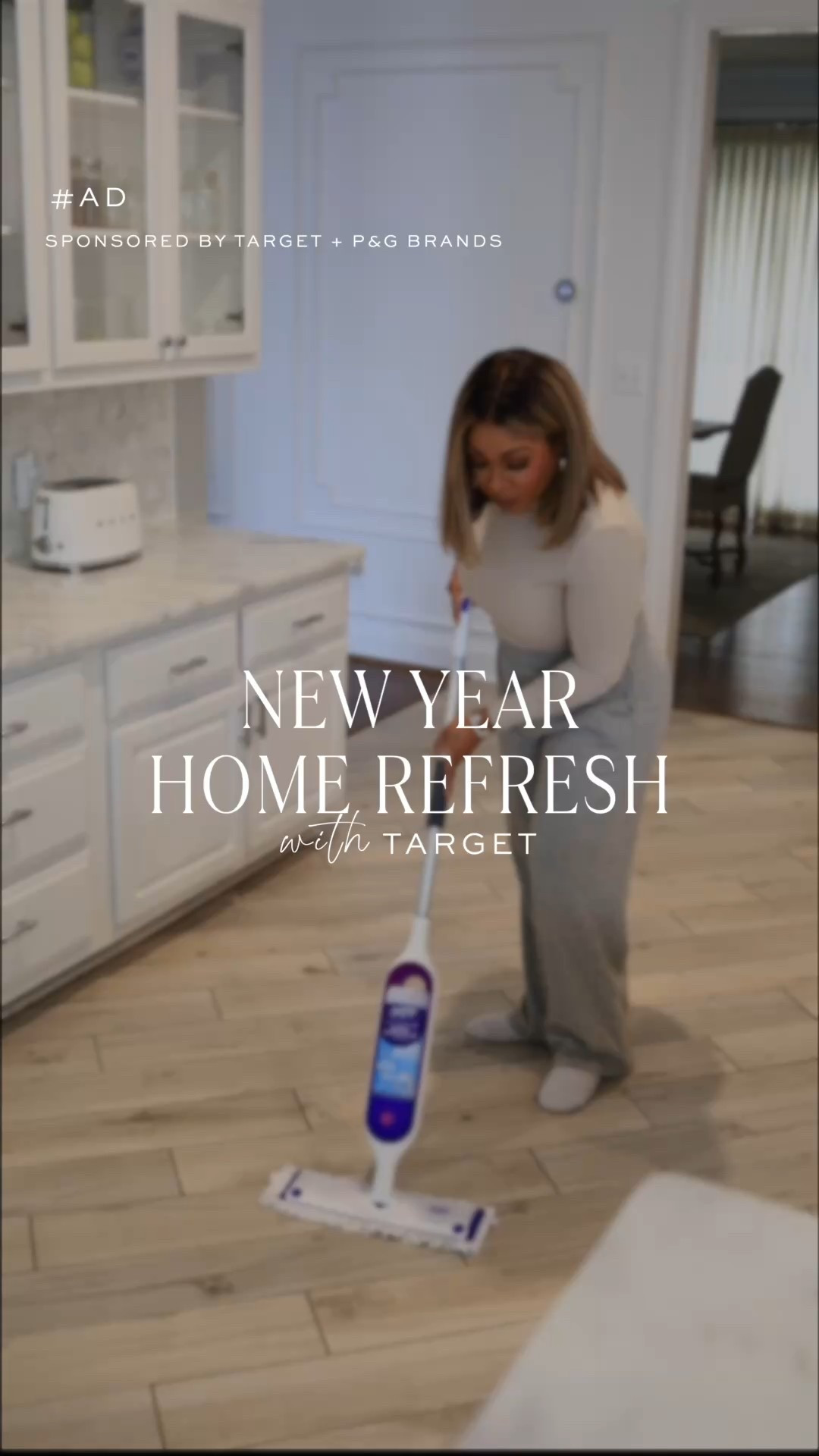 #ad So this is your sign to try micro-resolutions this year 😮‍💨✨ Little steps that make the bigger goal (a clean, organized home all year) actually feel doable. For my January reset, I grabbed the essentials that do the work — Swiffer PowerMop, Mr. Clean, and Febreze — and of course a few cute Target finds to make the space feel cozy and put together (because Target really has everything I need and everything I want in one stop). Linking it all so you can recreate the refresh!

#targetstyle #myeverythingand #TargetPartner
@Target @swiffer @mycascade @dawndishwash @downy @mrclean @febreze