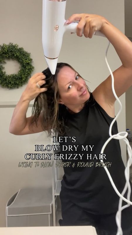 Let’s tame my extra curly and frizzy hair with my favorite products and tools! 

The t3 blow dryer and round brush help smooth it and give it loves of volume! Currently both on sale for their friends and family sale which are 25% off using code FF25 🚨 

#LTKSaleAlert #LTKVideo #LTKBeauty