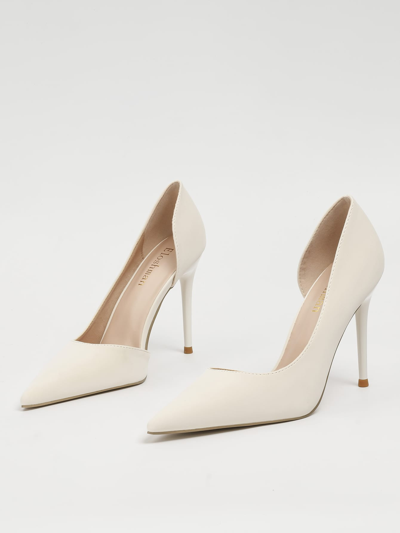 Women Minimalist Point Toe Stiletto Heeled Court Pumps, Elegant Outdoor Pumps | SHEIN