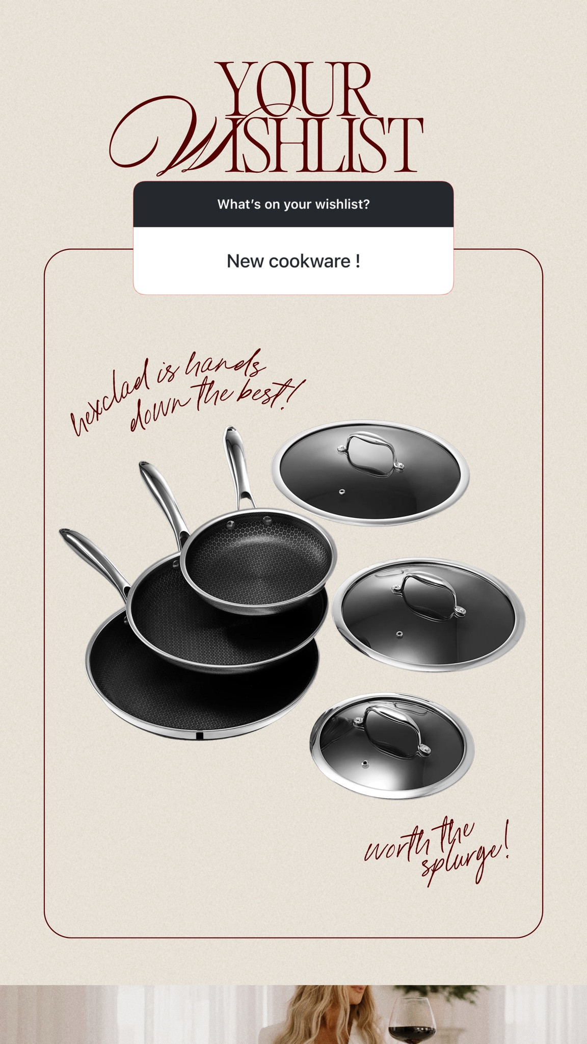 On your wishlist🍳✨ these are our absolute favorite pots and pans!!! Would be a perfect gift #gift #cookware #cookingpans 

#LTKGiftGuide #LTKSeasonal #LTKCyberWeek