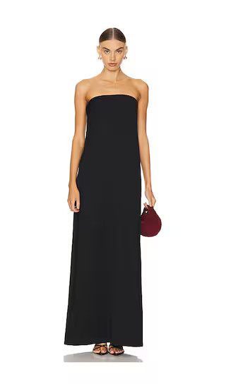 Callie Maxi Dress in Black | Revolve Clothing (Global)