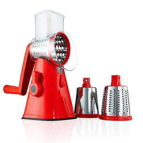 Granitestone Nutrislicer  3-in-1 Rotating Mandoline & Countertop Food Slicer/Grater | HSN