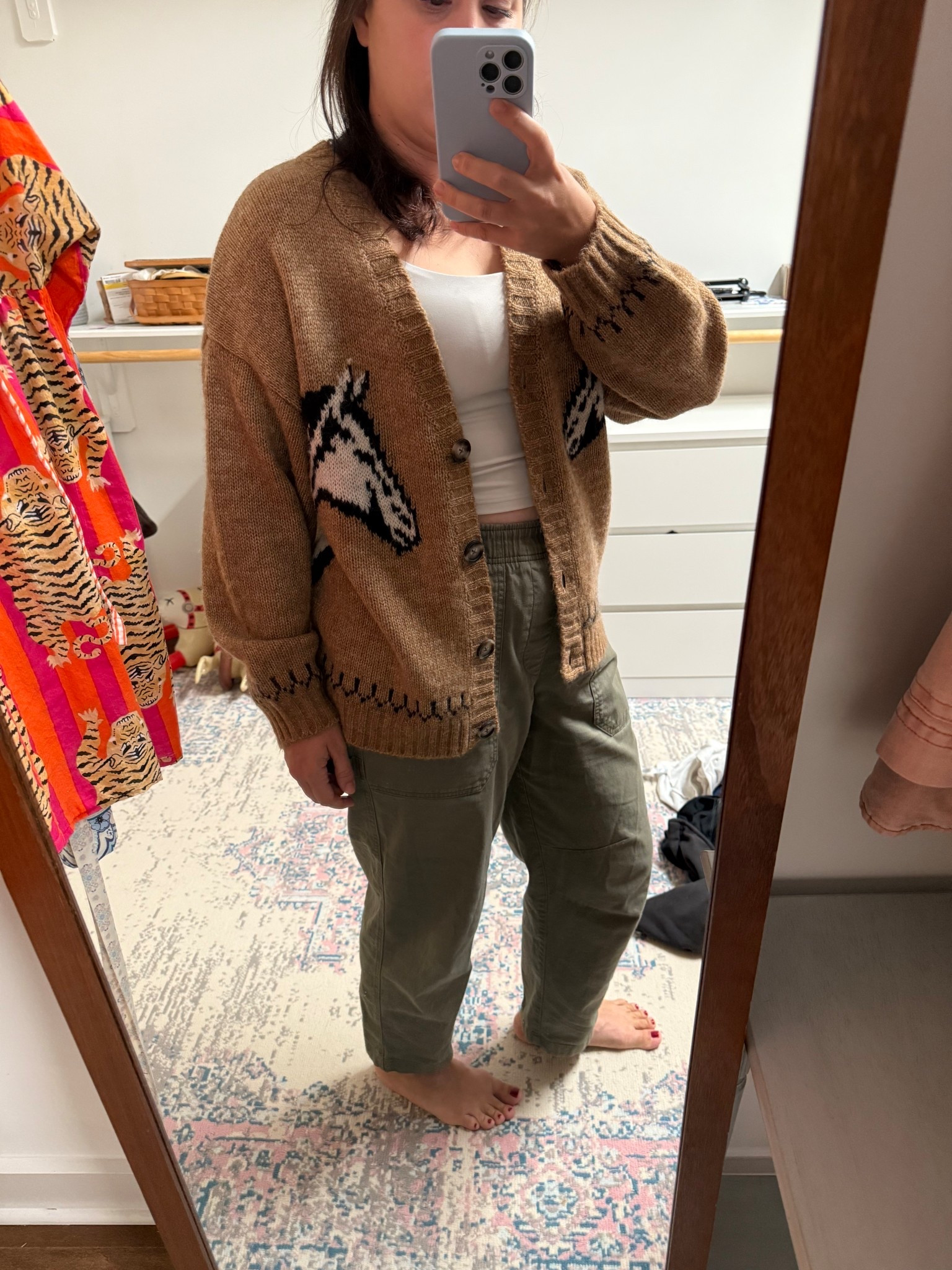 Horse sweater 👌 can’t wait to style with a little dress this weekend! 

#LTKFindsUnder50 #LTKSaleAlert #LTKFallSale