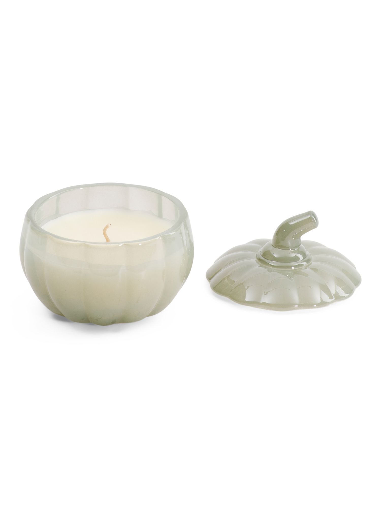 6.5oz Glass White Pumpkin Candle | Marshalls