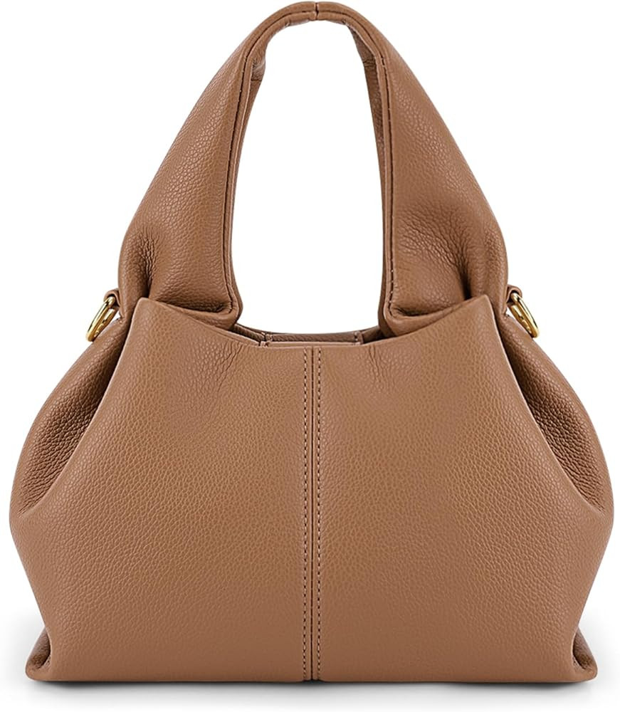 ACUYE Leather Tote Bag Crossbody Purse for Women Y2K Hobo Handbag Dumpling Cloud Bag Fall Shoulde... | Amazon (UK)