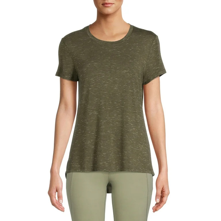 Avia Women's Active T-Shirt with Short Sleeves | Walmart (US)