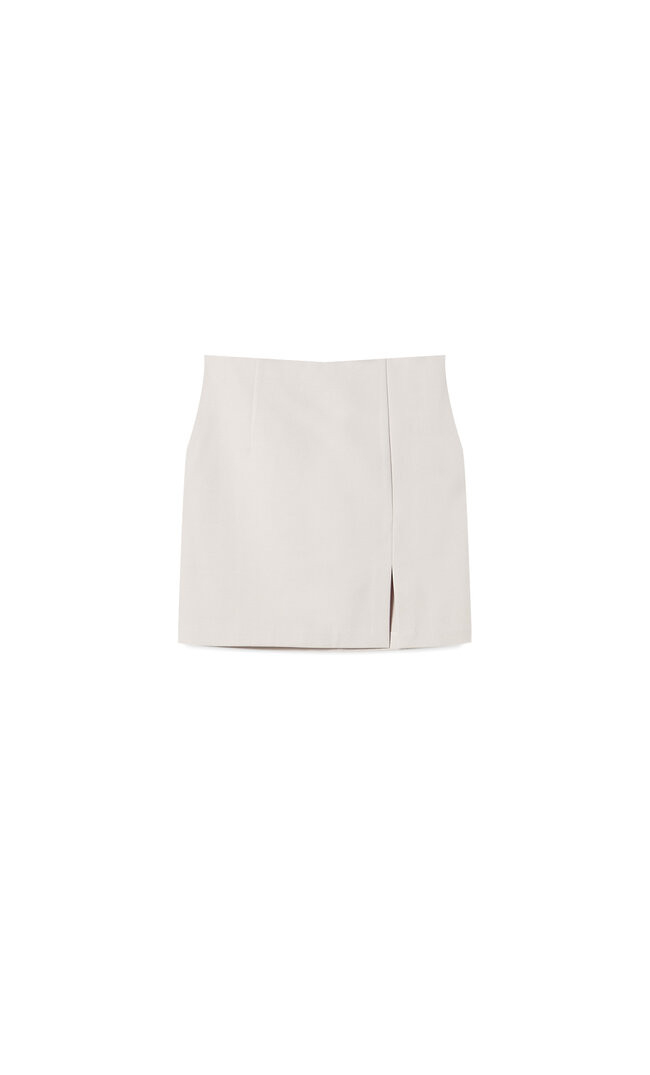 Knit mini skirt - Women's fashion | Stradivarius United Kingdom | Stradivarius (UK)