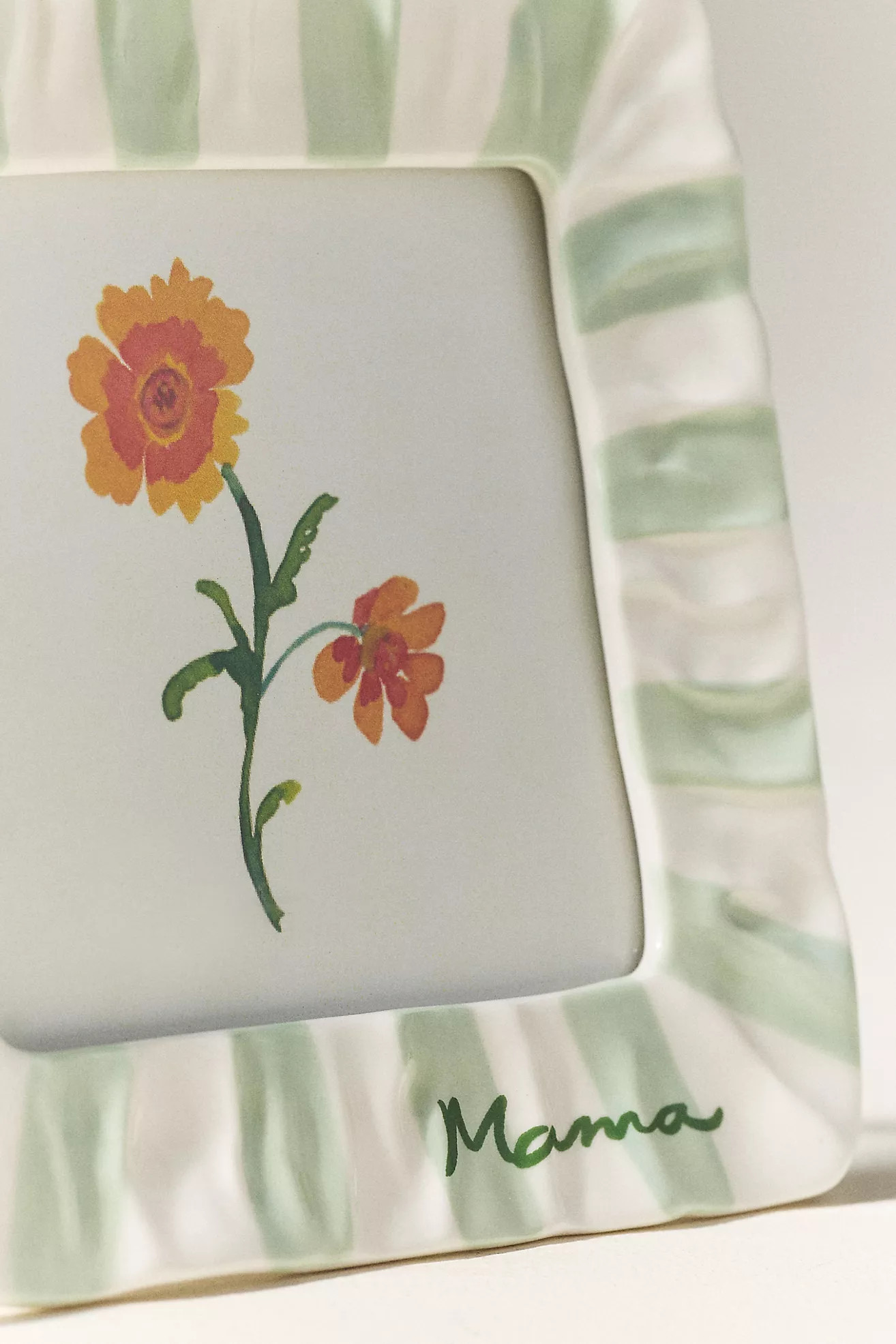 Amma Ruffle Frame | Anthropologie (US)