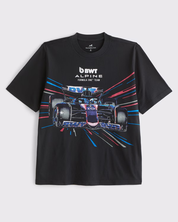 Men's Alpine Racing Vintage-Inspired Graphic Tee | Men's Tops | Abercrombie.com | Abercrombie & Fitch (US)