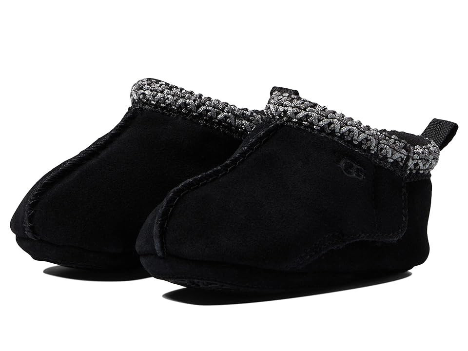 UGG Kids Tasman (Infant/Toddler) Kid's Shoes Black : MD (US 4-5 Toddler) M, Suede | Zappos