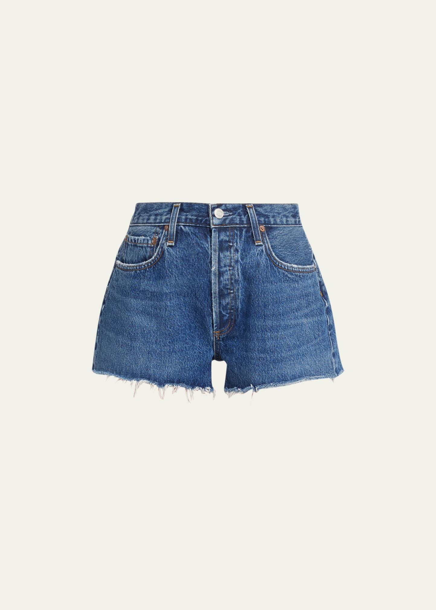 AGOLDE Parker Relaxed Denim Shorts | Bergdorf Goodman