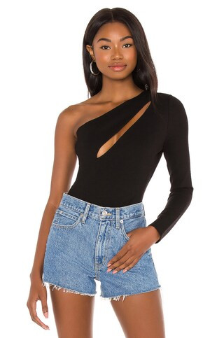 NBD Aaliyah Bodysuit in Black from Revolve.com | Revolve Clothing (Global)