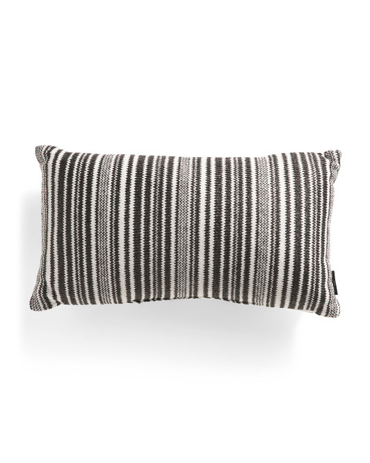 14x24 Outdoor Chevron Striped Pillow | TJ Maxx