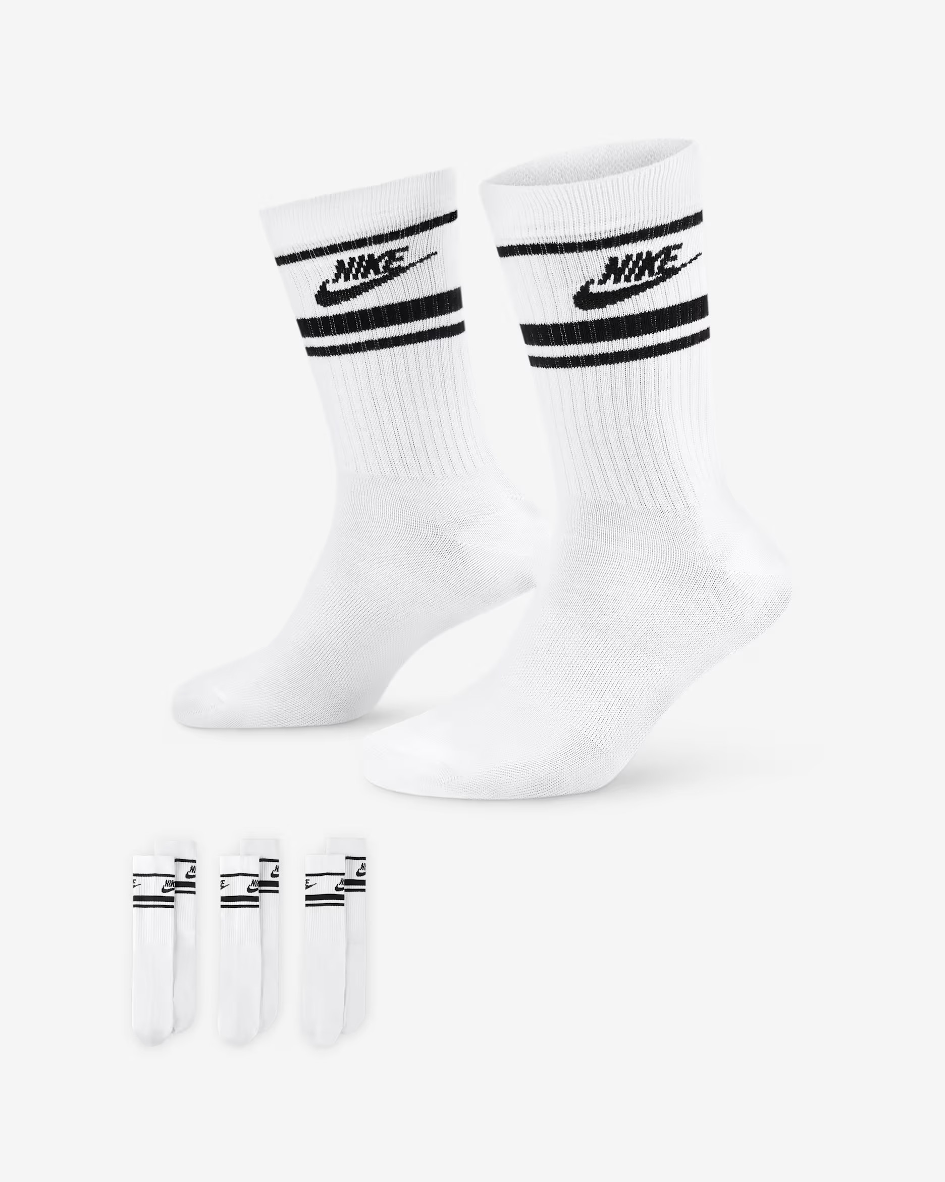 Nike Sportswear Dri-FIT Everyday Essential Crew Socks (3 Pairs) | Nike (US)