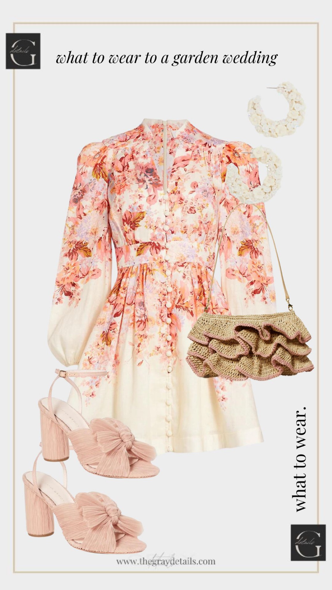 Garden wedding guest dress, wedding guest, floral dress, zimmmemann dress 

#LTKwedding #LTKshoecrush #LTKitbag