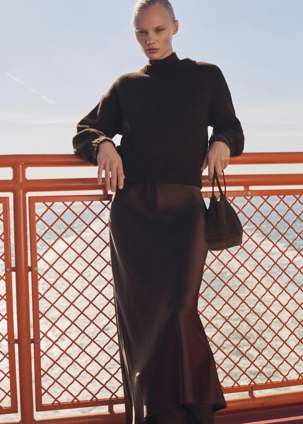 Midi satin skirt - Women | MANGO United Kingdom | MANGO (UK)