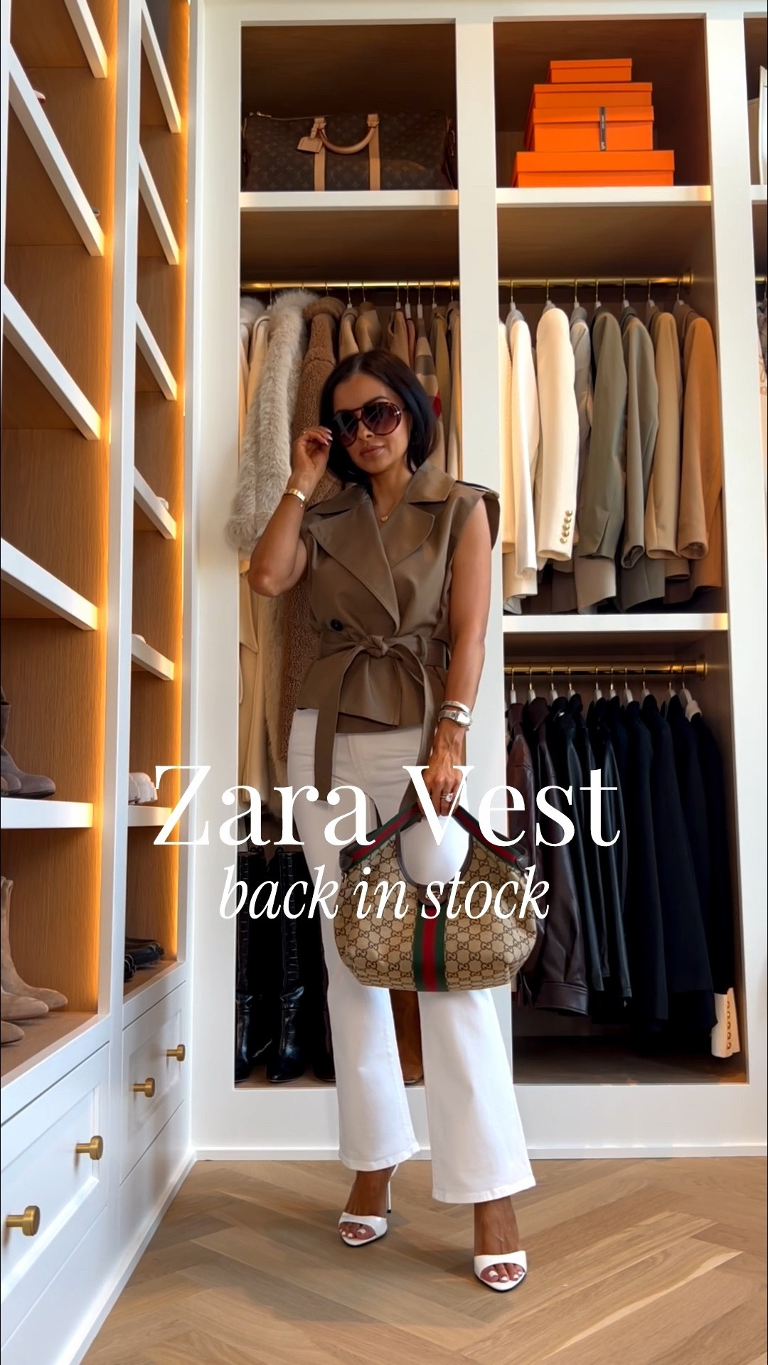 Zara new arrivals for spring 
My belted vest back in stock - so chic for a workwear look 
Wearing an extra small in tops
Madewell white crop jeans wearing a 24


#LTKOver40 #LTKWorkwear #LTKPetite