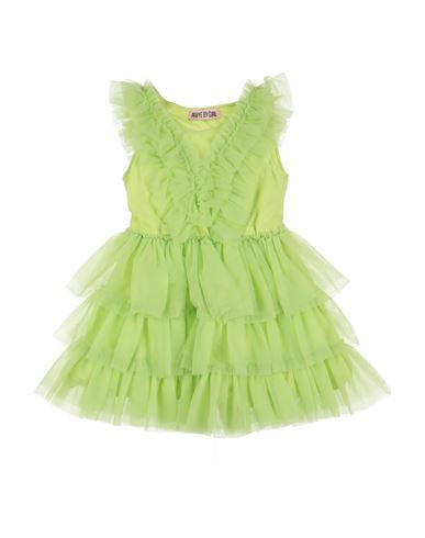 Aniye By Girl Kid Girl Kids' dress Lime green Size 12 Polyamide | YOOX (US)