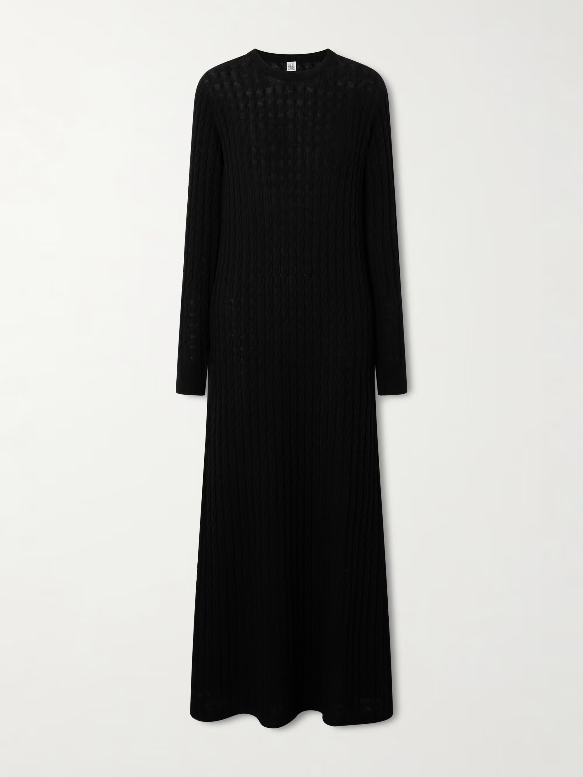 Cable-knit wool maxi dress | NET-A-PORTER (UK & EU)