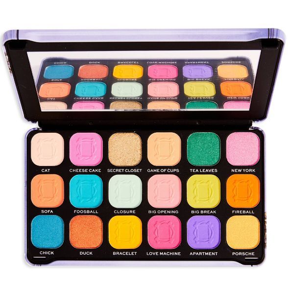 Makeup Revolution X Friends Forever Flawless Eyeshadow Palette - We Were On a Break - 0.7oz | Target